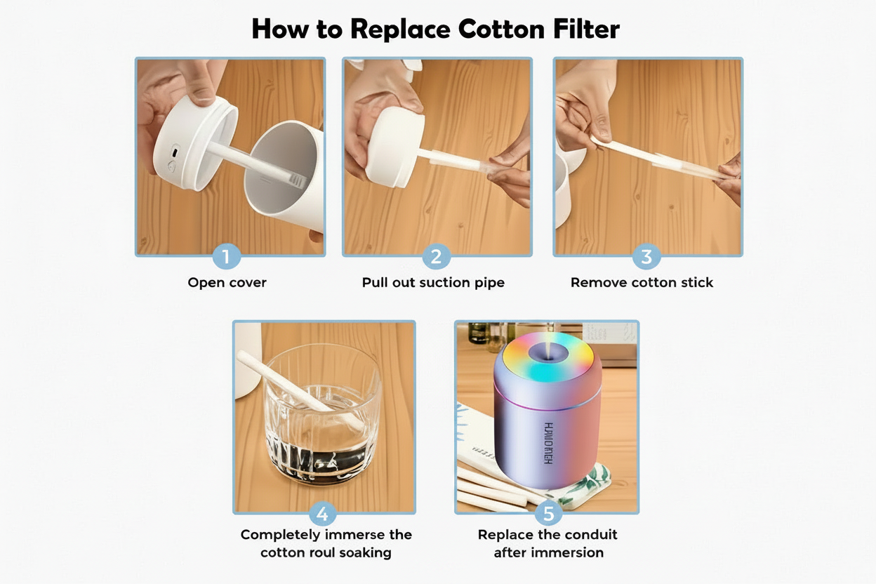 How to Replace Cotton Filter